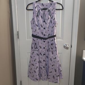 Voodoo Vixen Cat Dress Sz M